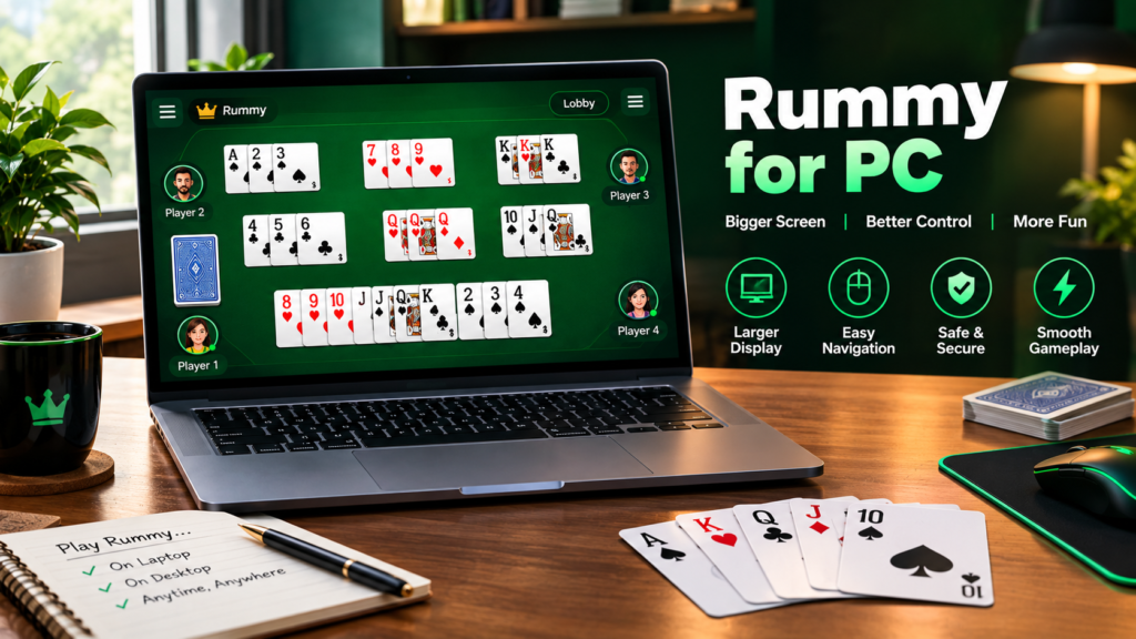 Rummy on desktop