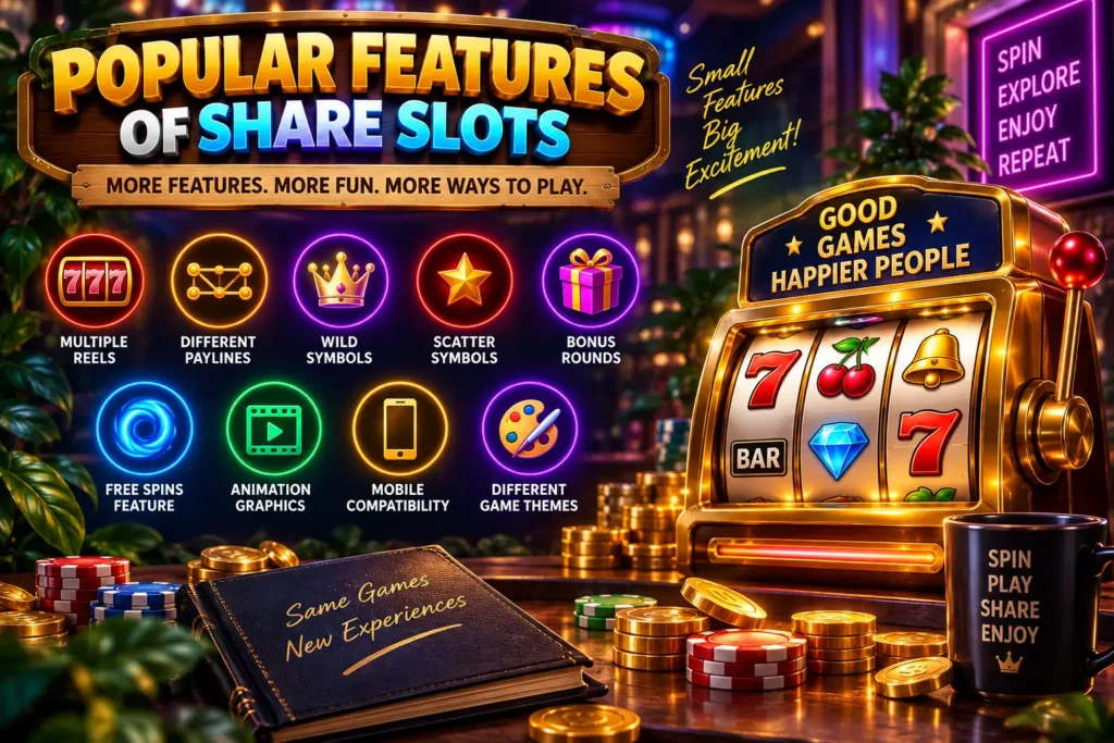 Share slots casino game