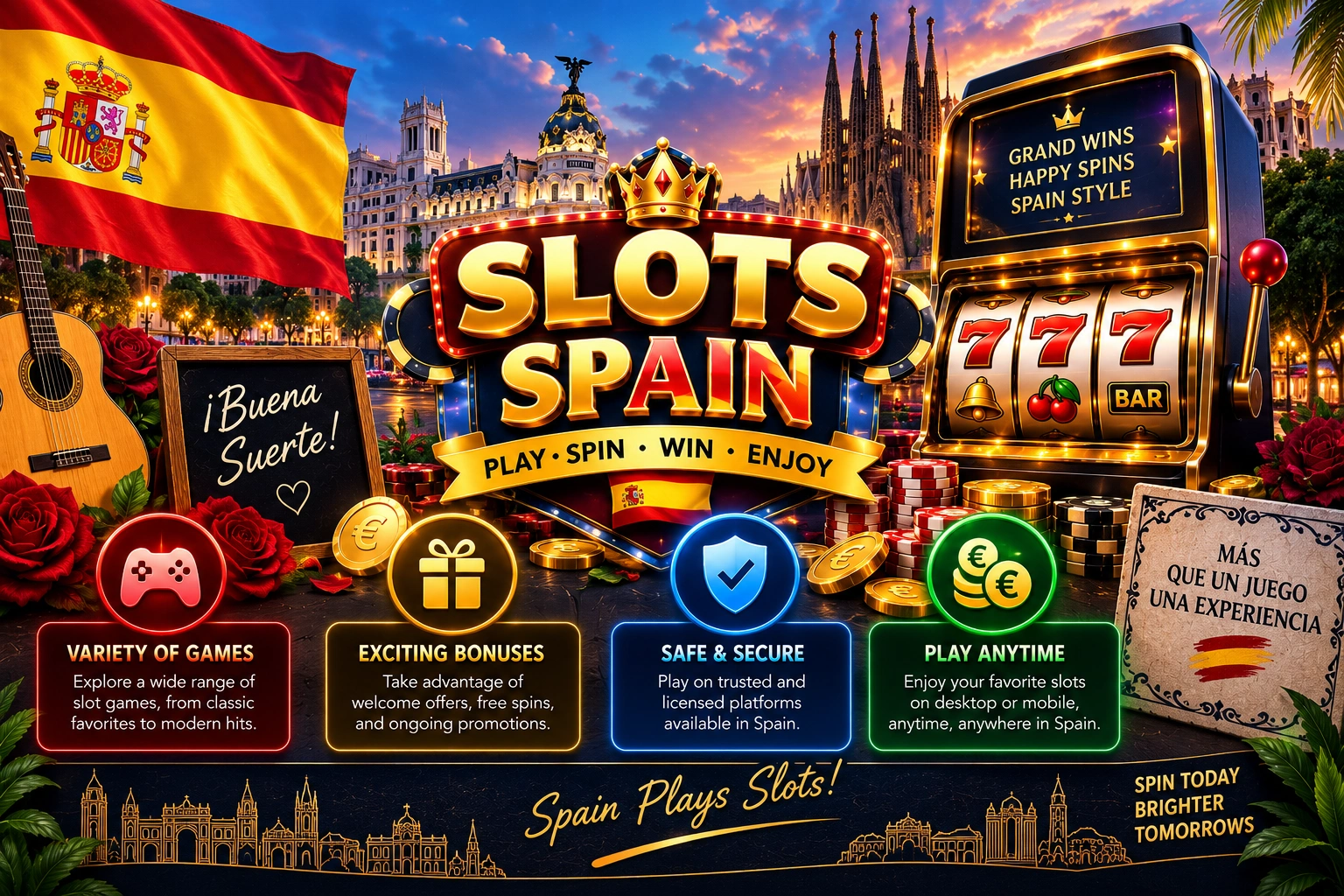 Slots Spain online casino games