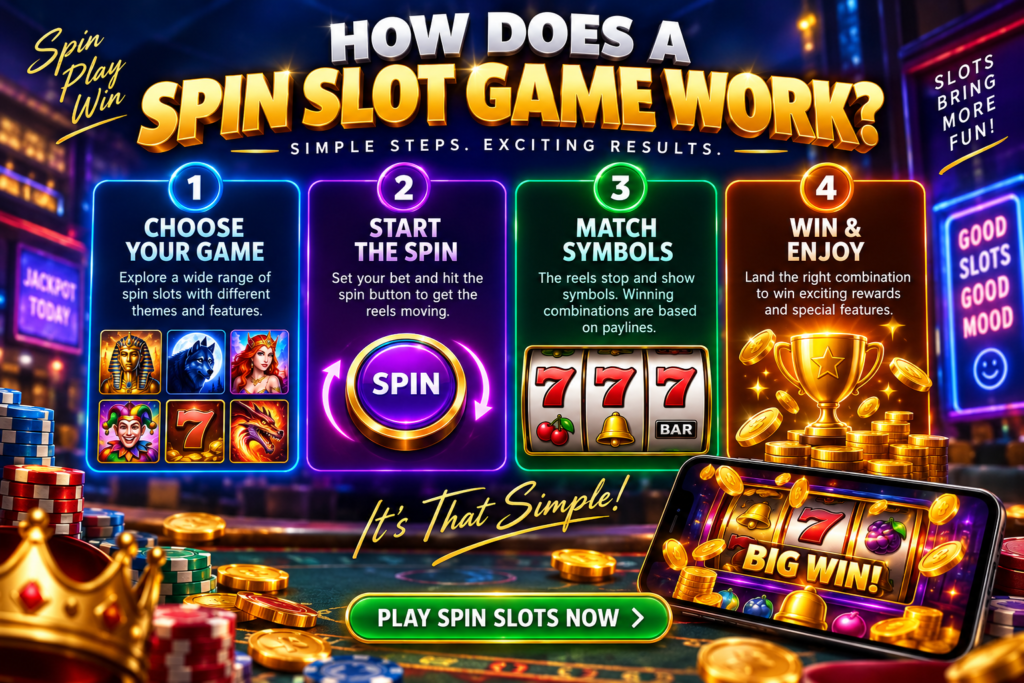Spin slots casino game