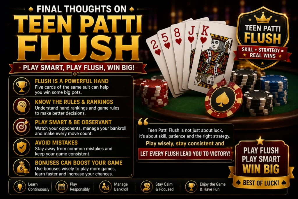 Teen Patti Flush cards