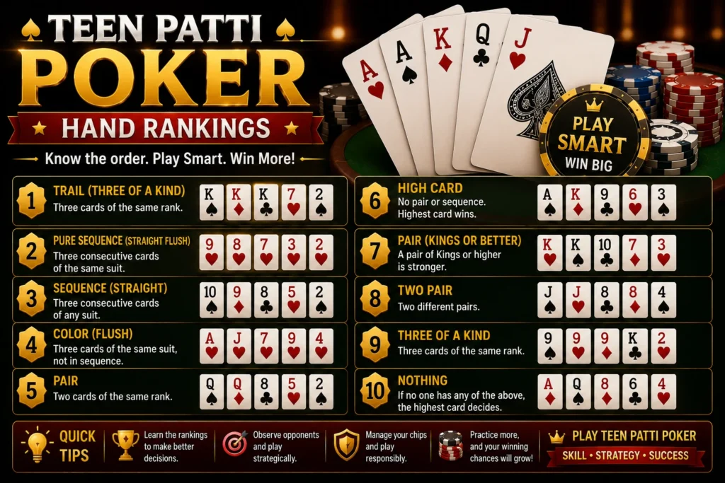 Teen Patti Poker Game