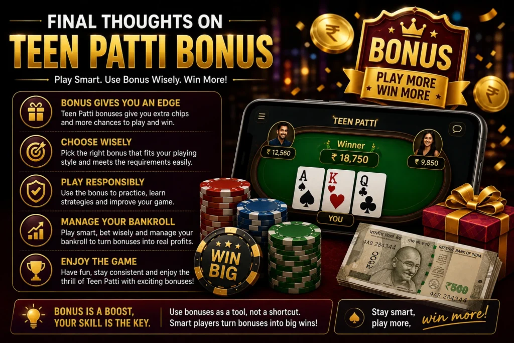 Teen Patti bonus offer