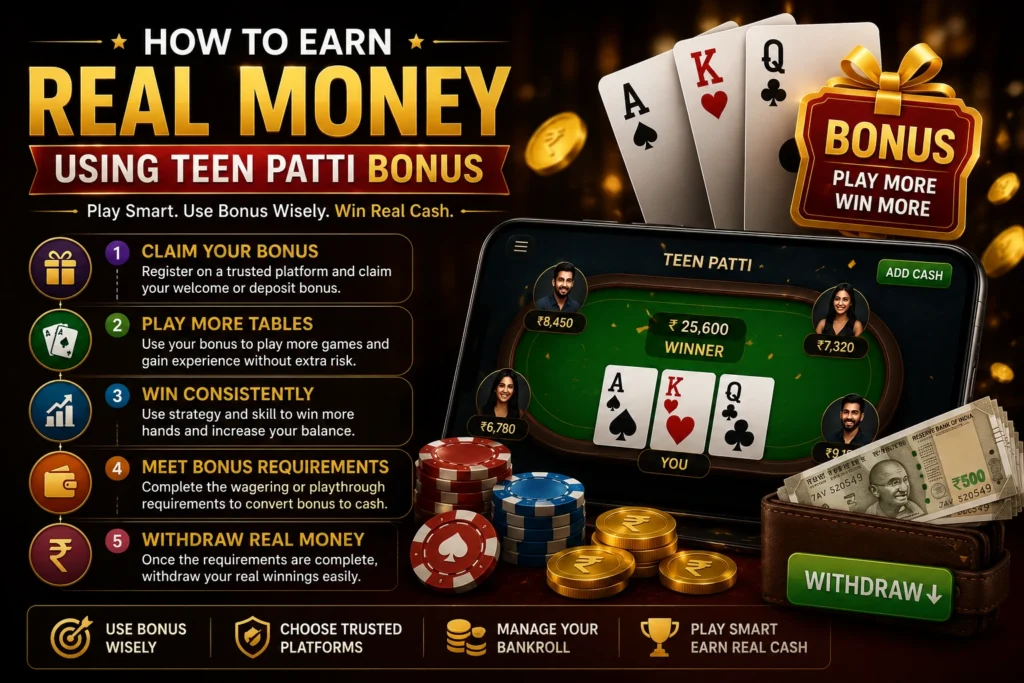 Teen Patti welcome bonus