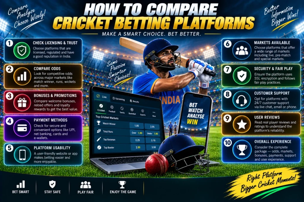 cricket betting sites in India