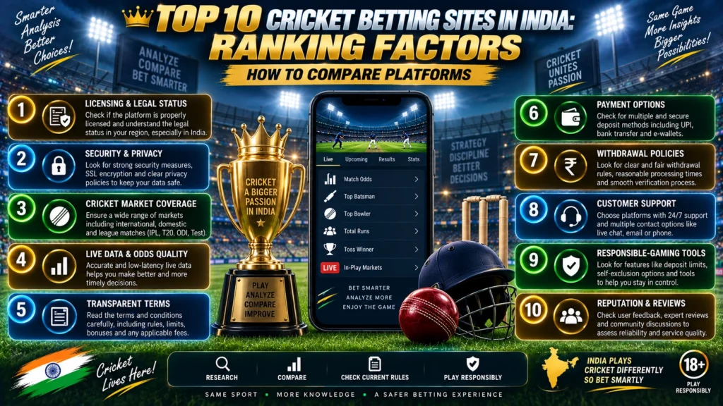 cricket betting sites in India