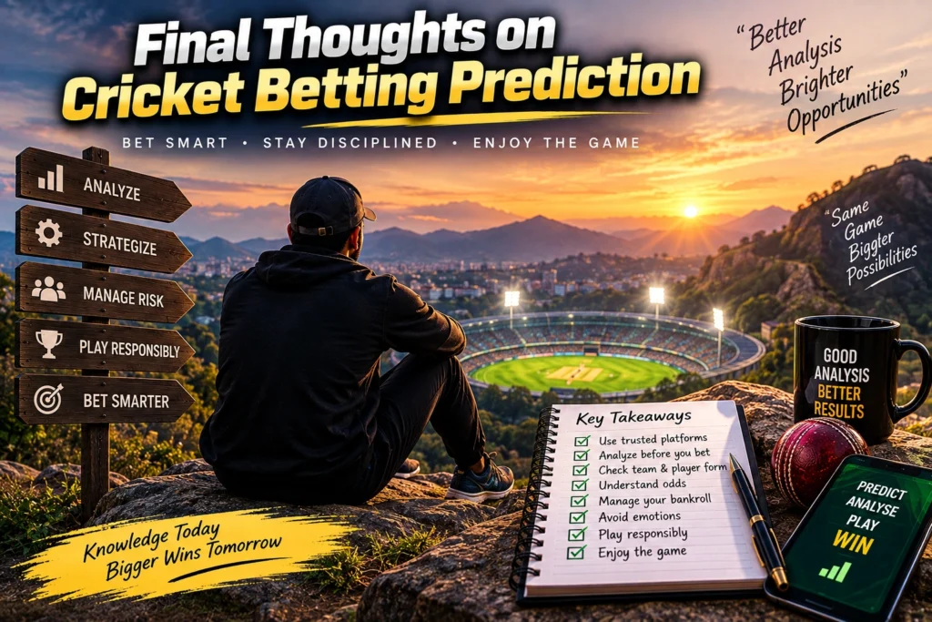 cricket match betting prediction
