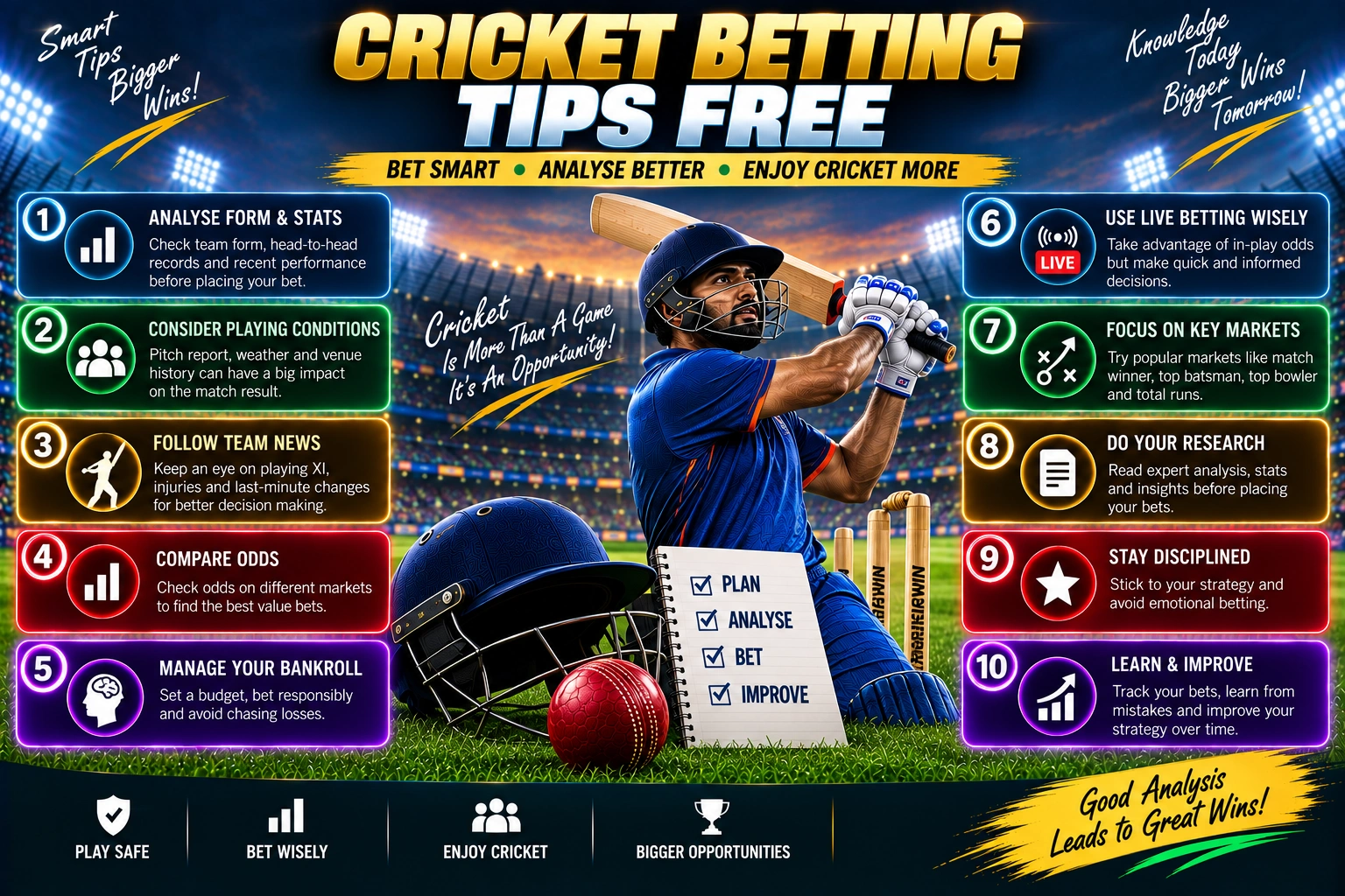 free cricket tips