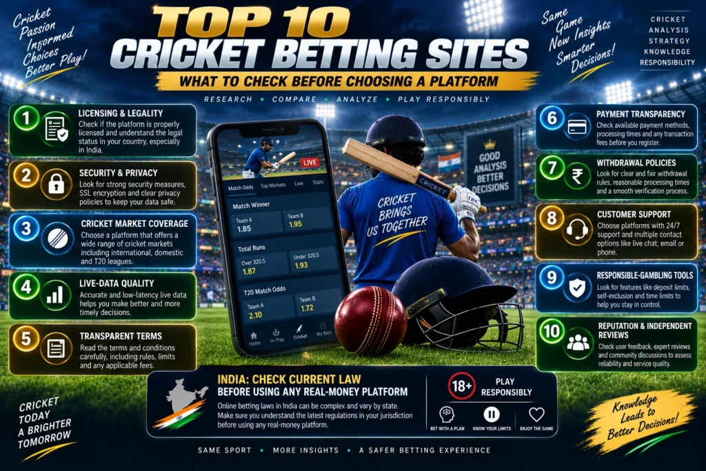 reliable cricket betting sites