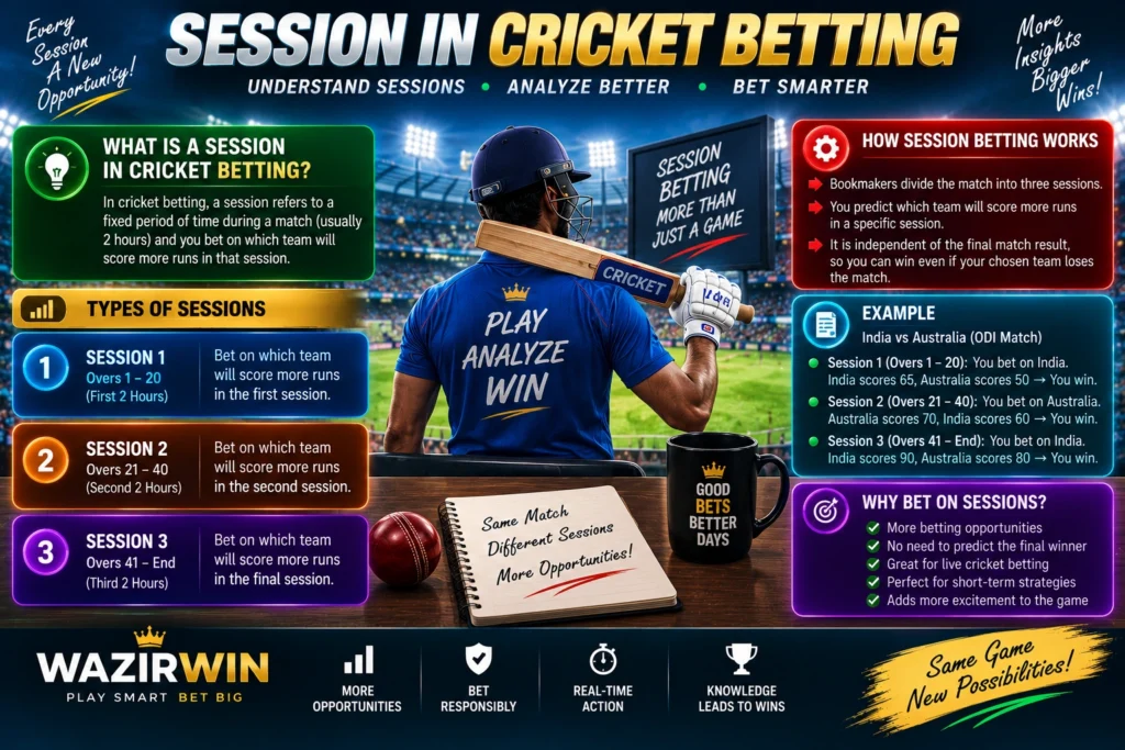 session in cricket betting