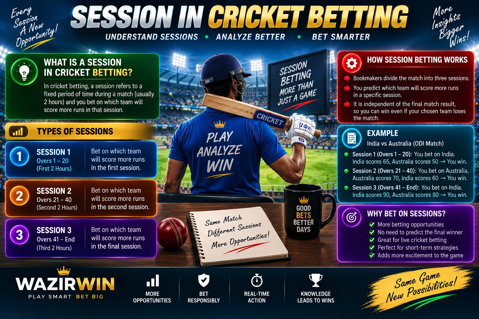session in cricket betting