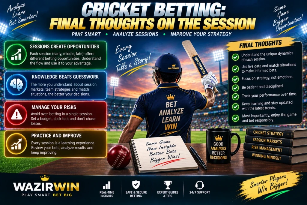 what is session in cricket betting