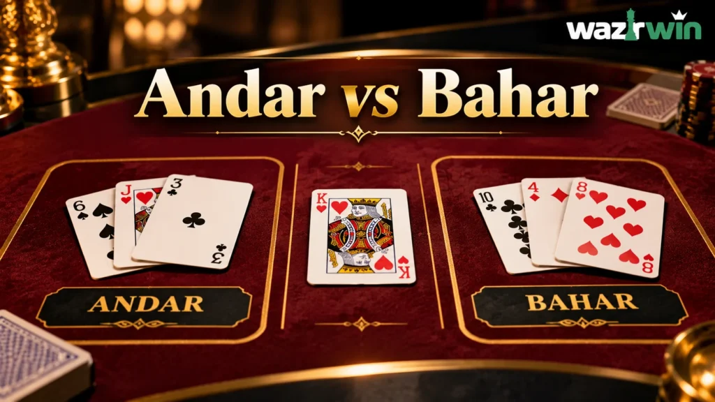 Andar vs Bahar Casino Table