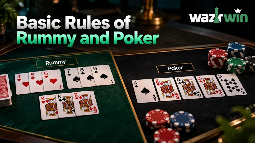 Basic Rules of Rummy and Poker