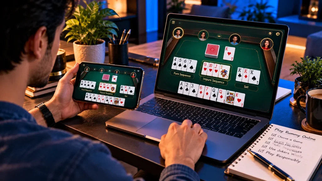 How to Play Rummy gameplay