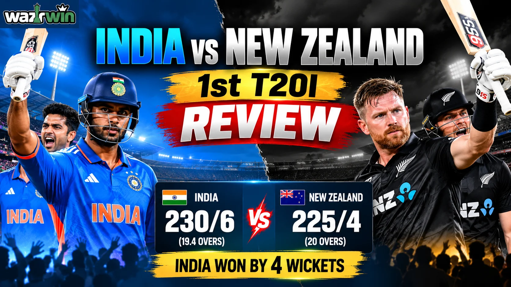 India vs New Zealand T20I Review