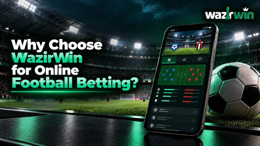 Online Football Betting for wazirwin