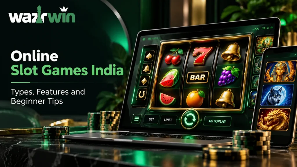 Online Slot Games India: Types, Features and Beginner Tips