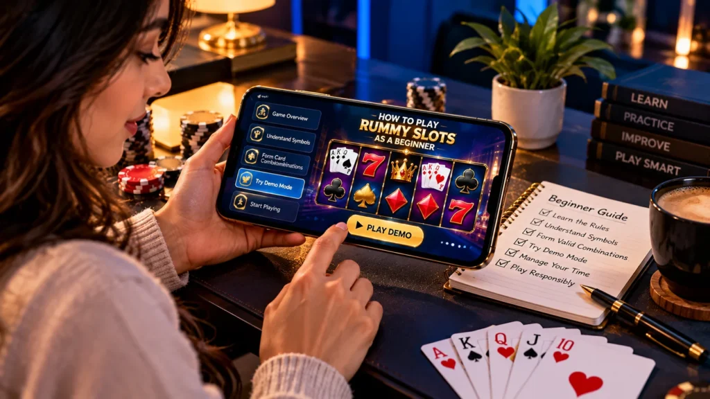 Rummy Slot game interface