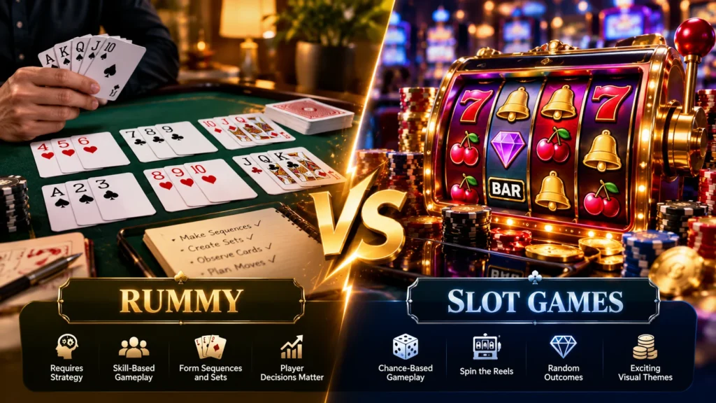 Rummy Slot online gameplay